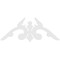 Ekena Millwork Pitch Milton Architectural Grade PVC Gable Pediment, 60"W x 27 1/2"H x 1"P (11/12) GPP060X028X100MIL - alternate 2